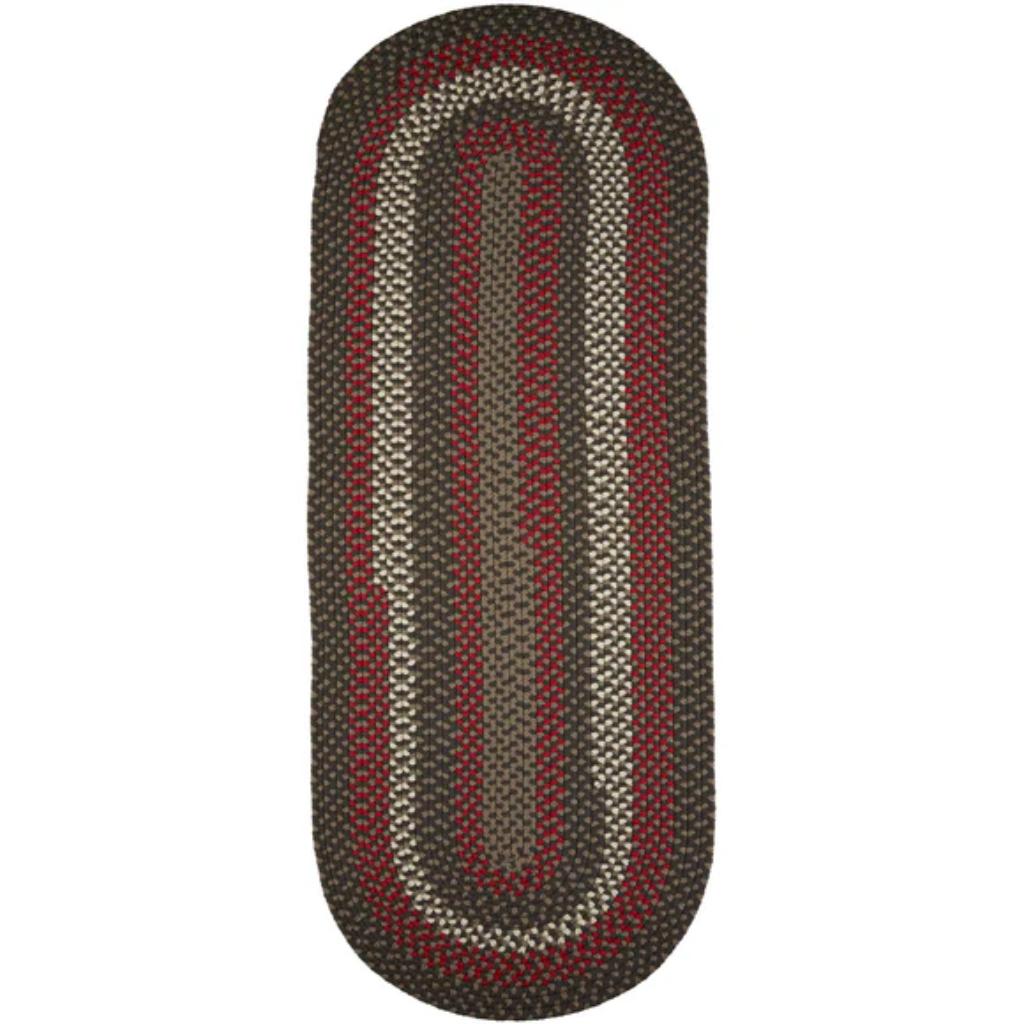 Manhattan Braided Runner Reversible Area Rugs