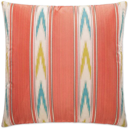 Manipur Red Throw Pillow With Insert