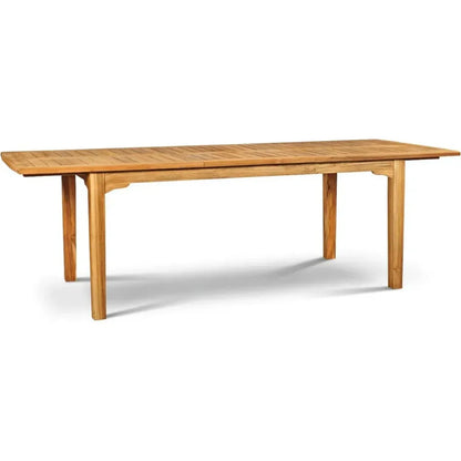 Manorhouse Teak Patio Rectangular Dining Set 7PC