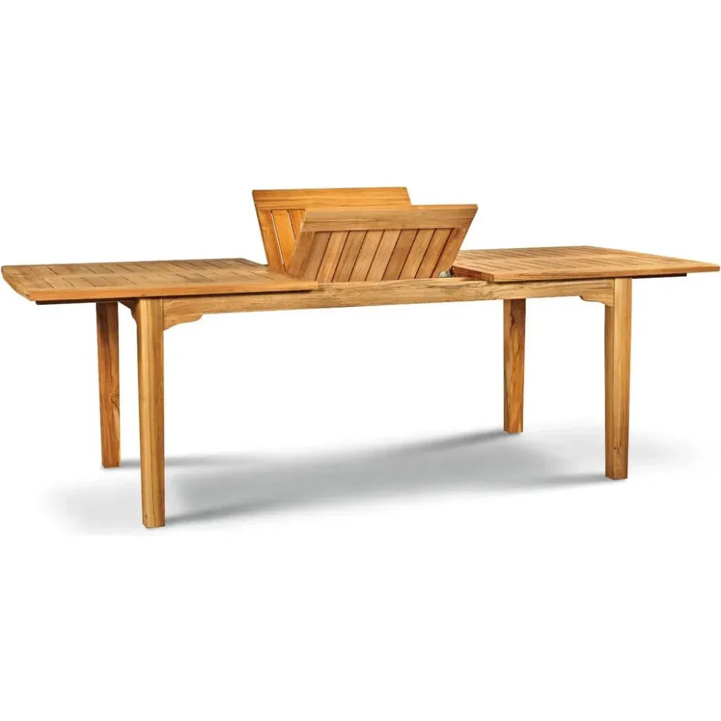 Manorhouse Teak Patio Rectangular Dining Set 7PC