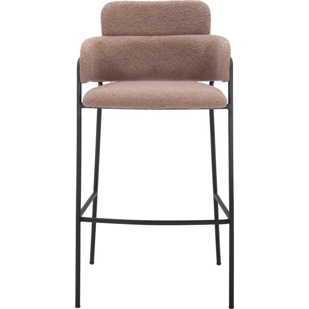 Marcel Barstool (Set of 2) Brown