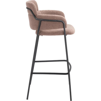 Marcel Barstool (Set of 2) Brown
