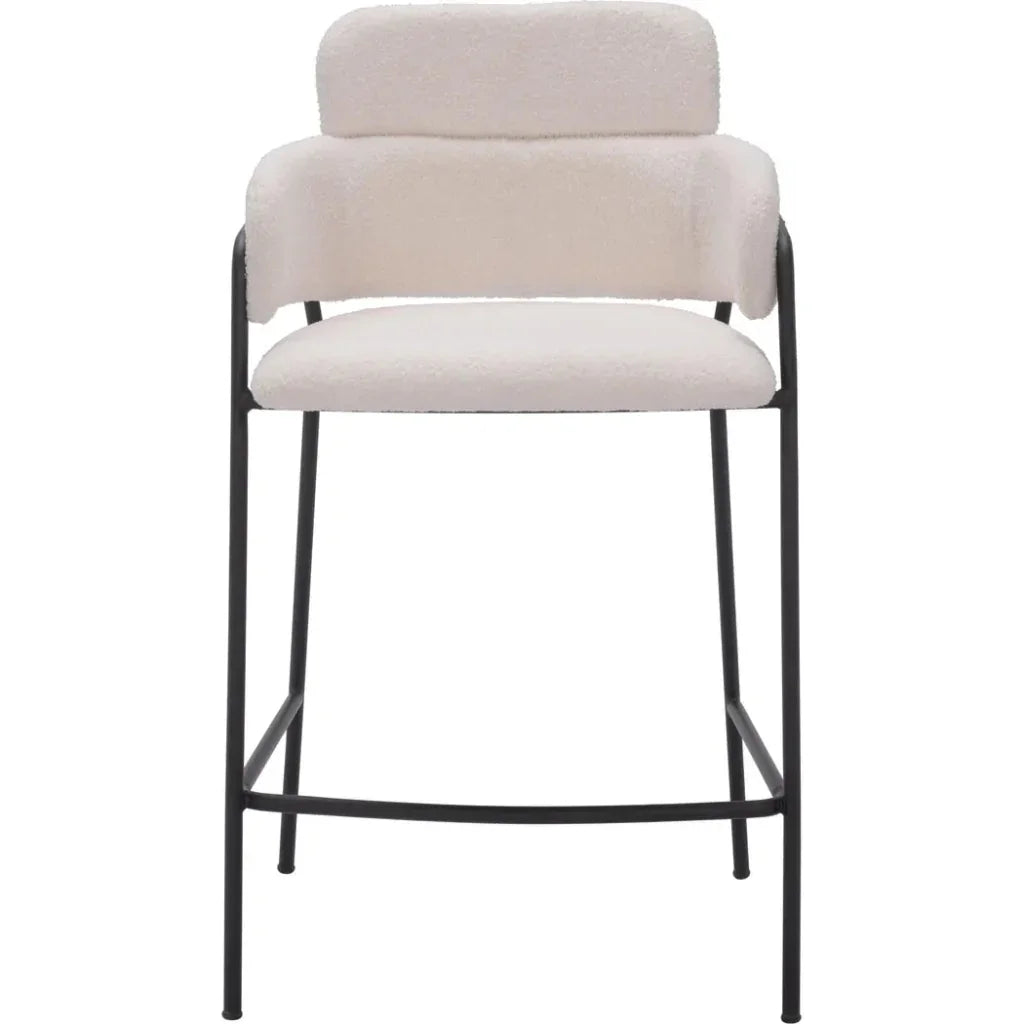 Marcel Cream Counter Stool (Set of 2)