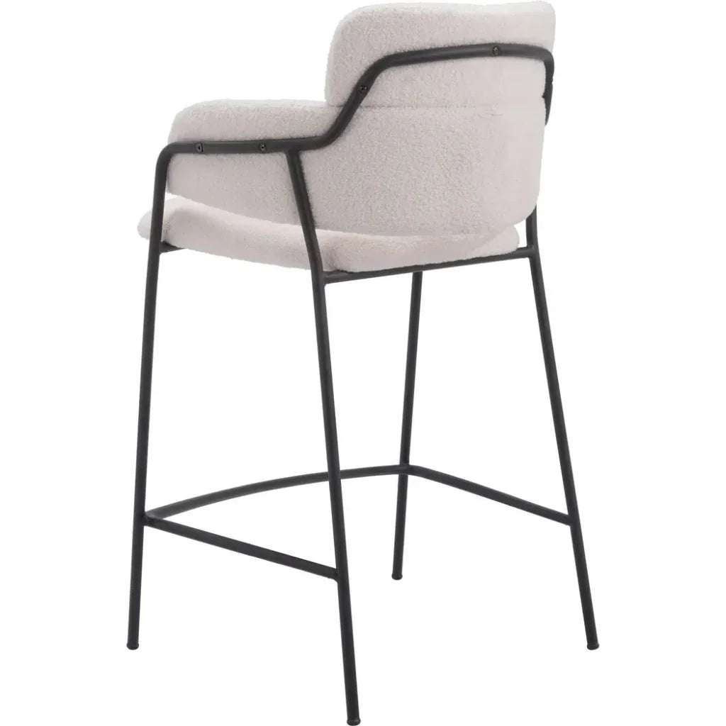 Marcel Cream Counter Stool (Set of 2)
