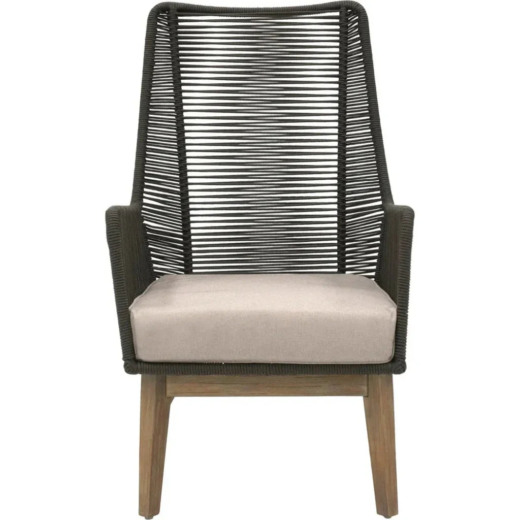 Marco Polo Lounge Chair - Grey Outdoor Lounge Chair