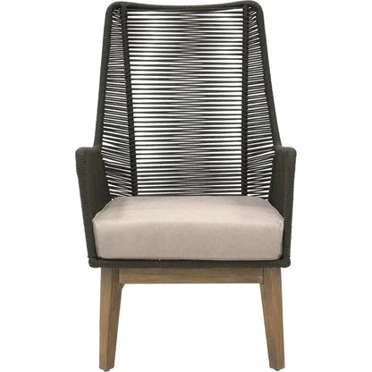 Marco Polo Lounge Chair - Grey Outdoor Lounge Chair