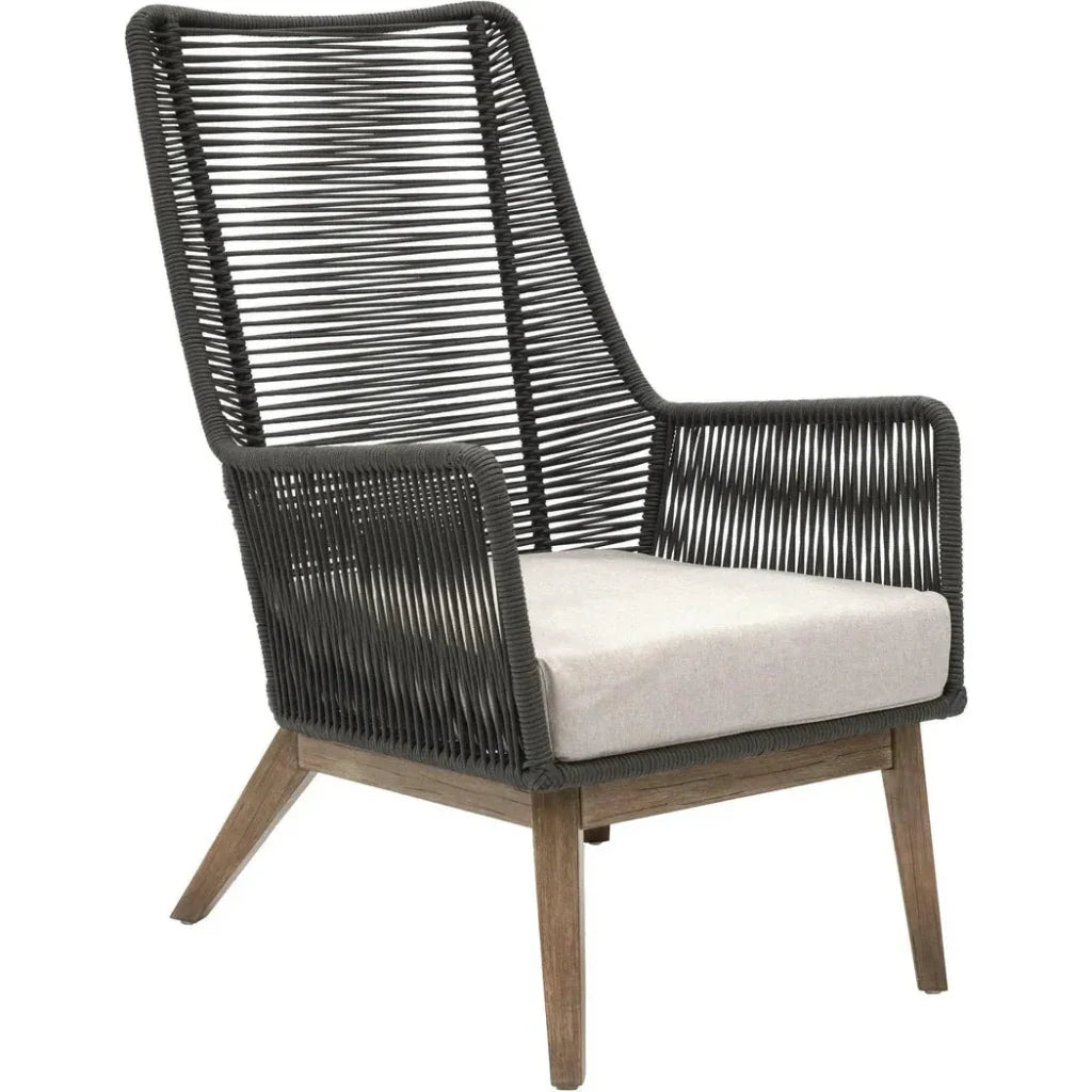 Marco Polo Lounge Chair - Grey Outdoor Lounge Chair