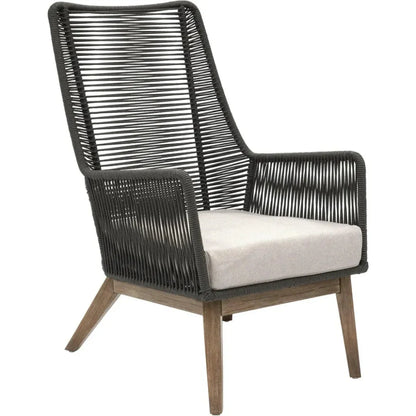 Marco Polo Lounge Chair - Grey Outdoor Lounge Chair