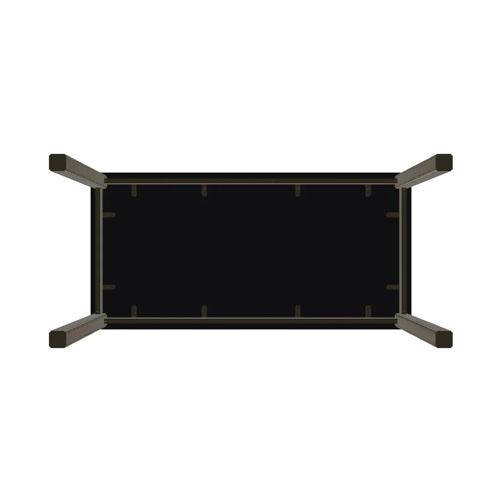Marine Grade Polymer 21" X 42" Outdoor Coffee Table