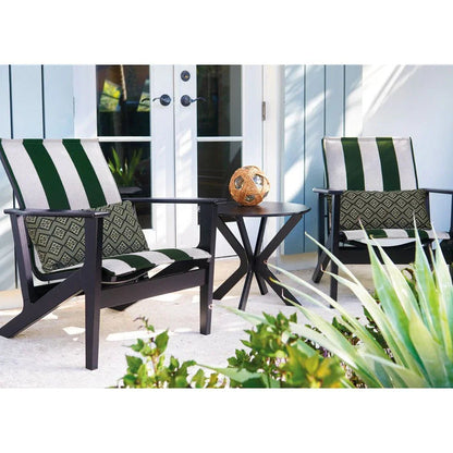 Marine Grade Polymer 23" Round Outdoor End Table