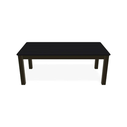 Marine Grade Polymer 24" X 48" Rectangular Outdoor Coffee Table