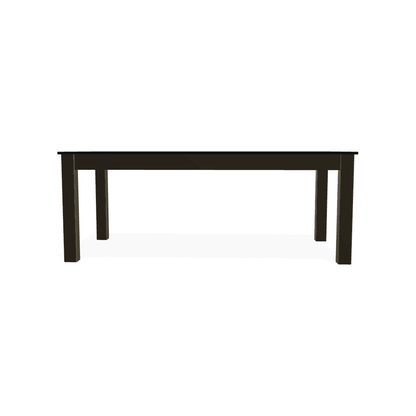 Marine Grade Polymer 24" X 48" Rectangular Outdoor Coffee Table