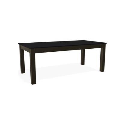 Marine Grade Polymer 24" X 48" Rectangular Outdoor Coffee Table