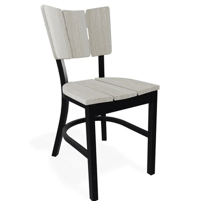 Marine Grade Polymer Aluminum Stacking Outdoor Bistro Chair