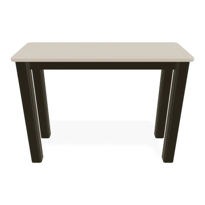 Marine Grade Polymer Top Table 10" X 27" Outdoor Side Table