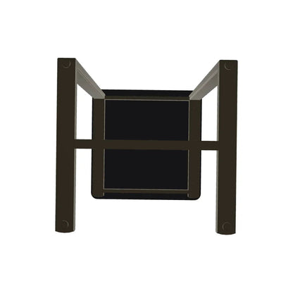 Marine Grade Polymer Top Table 17.5" Square Outdoor Side Table