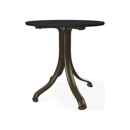 Marine Grade Polymer Top Table 18" Round Outdoor End Table