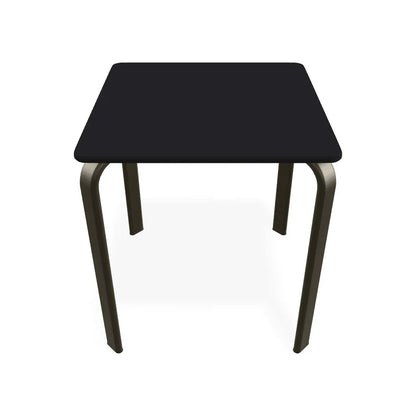 Marine Grade Polymer Top Table 18" Square Outdoor End Table