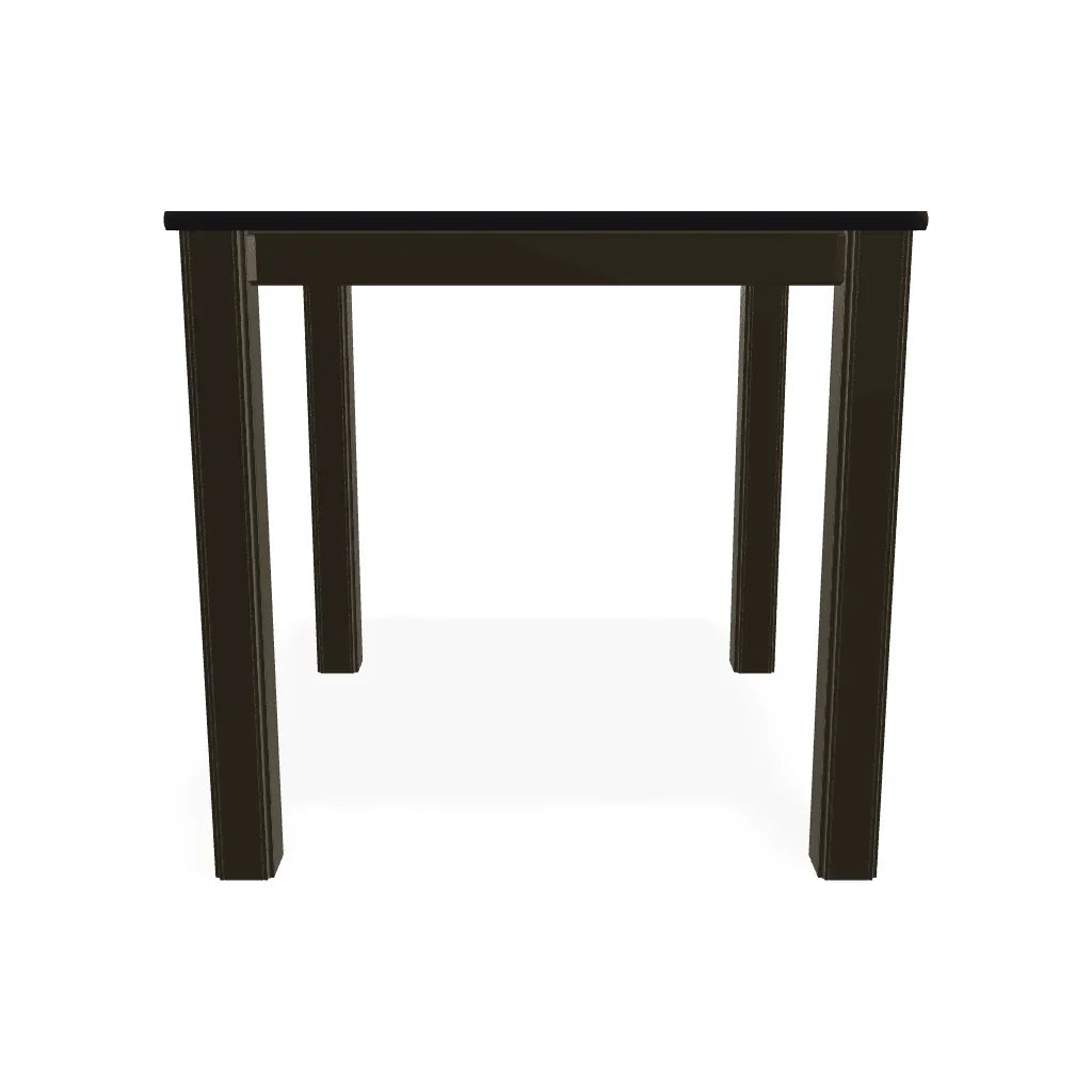 Marine Grade Polymer Top Table 21" Square Outdoor End Table