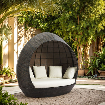 Marisol Olefin Fabric Outdoor Daybed