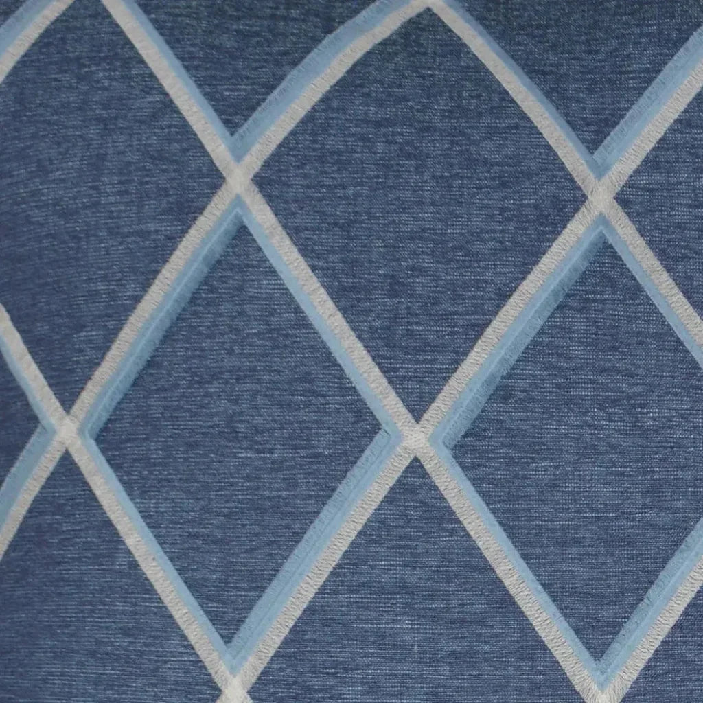 Markham Denim Blue Throw Pillow With Insert