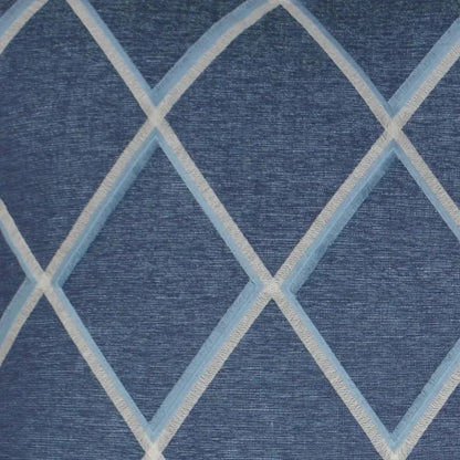 Markham Denim Blue Throw Pillow With Insert