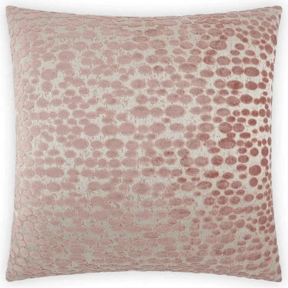Markle Blush Ivory Throw Pillow With Insert