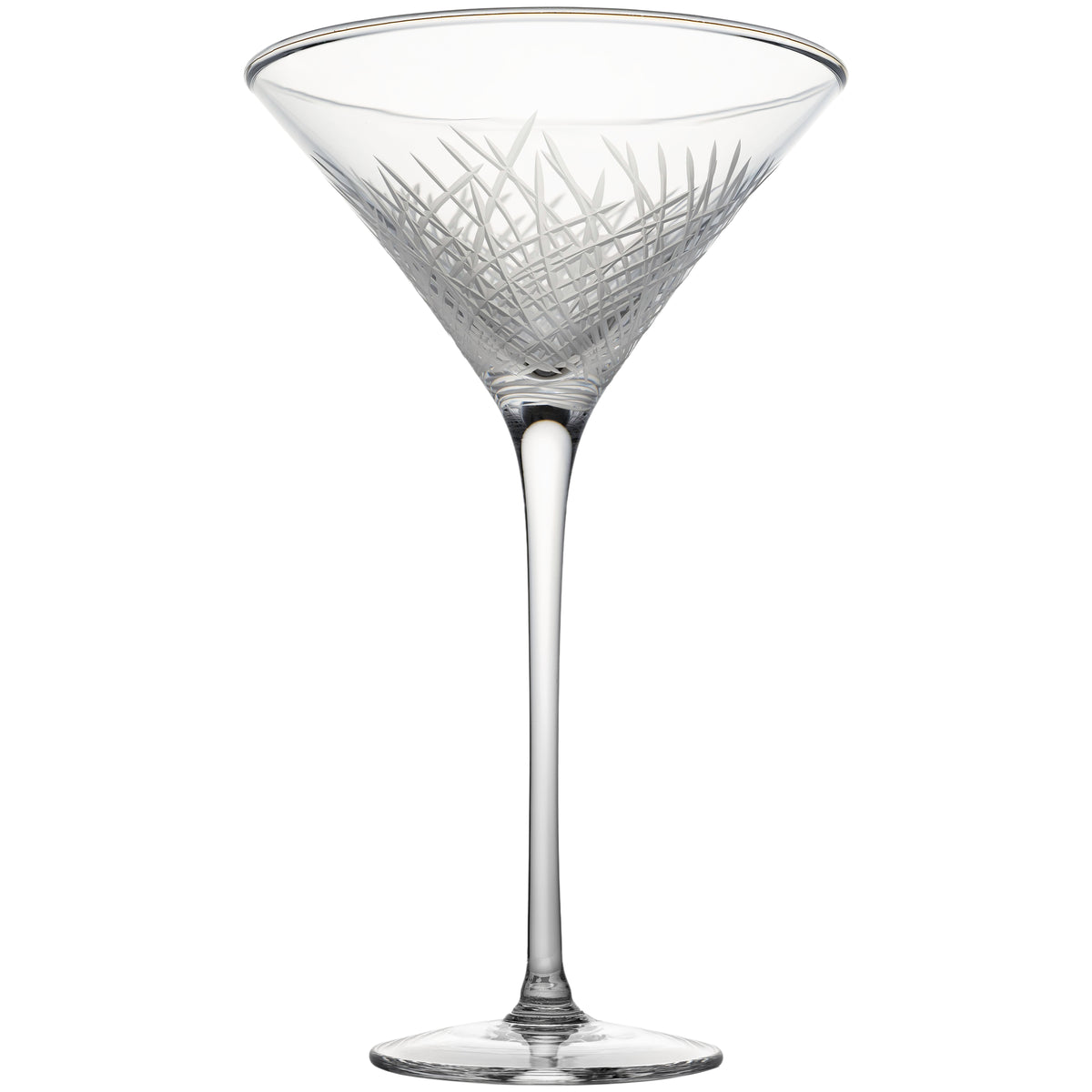 Martini Handmade Clear Glass ( Set of 5)