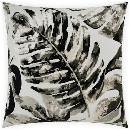 Massala Onyx Black Throw Pillow With Insert
