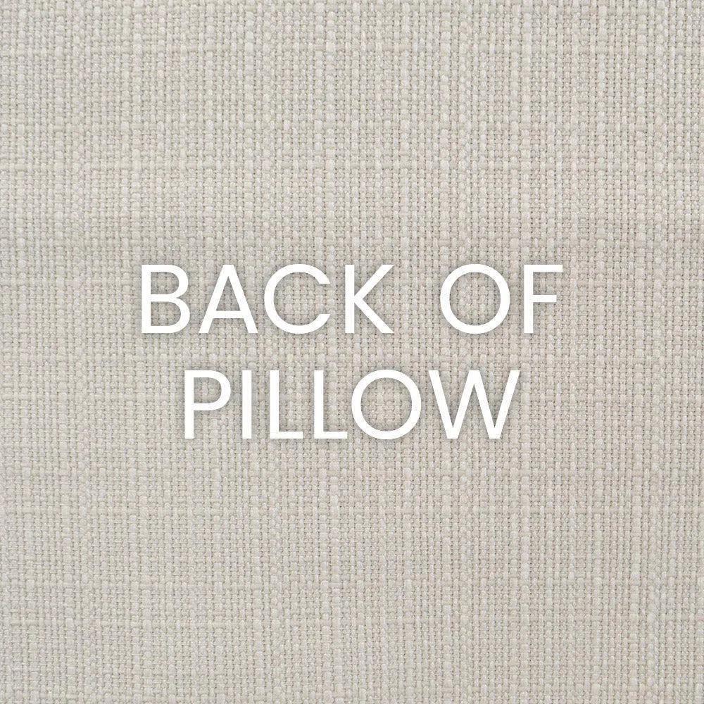 Mati Linen Grey Throw Pillow With Insert