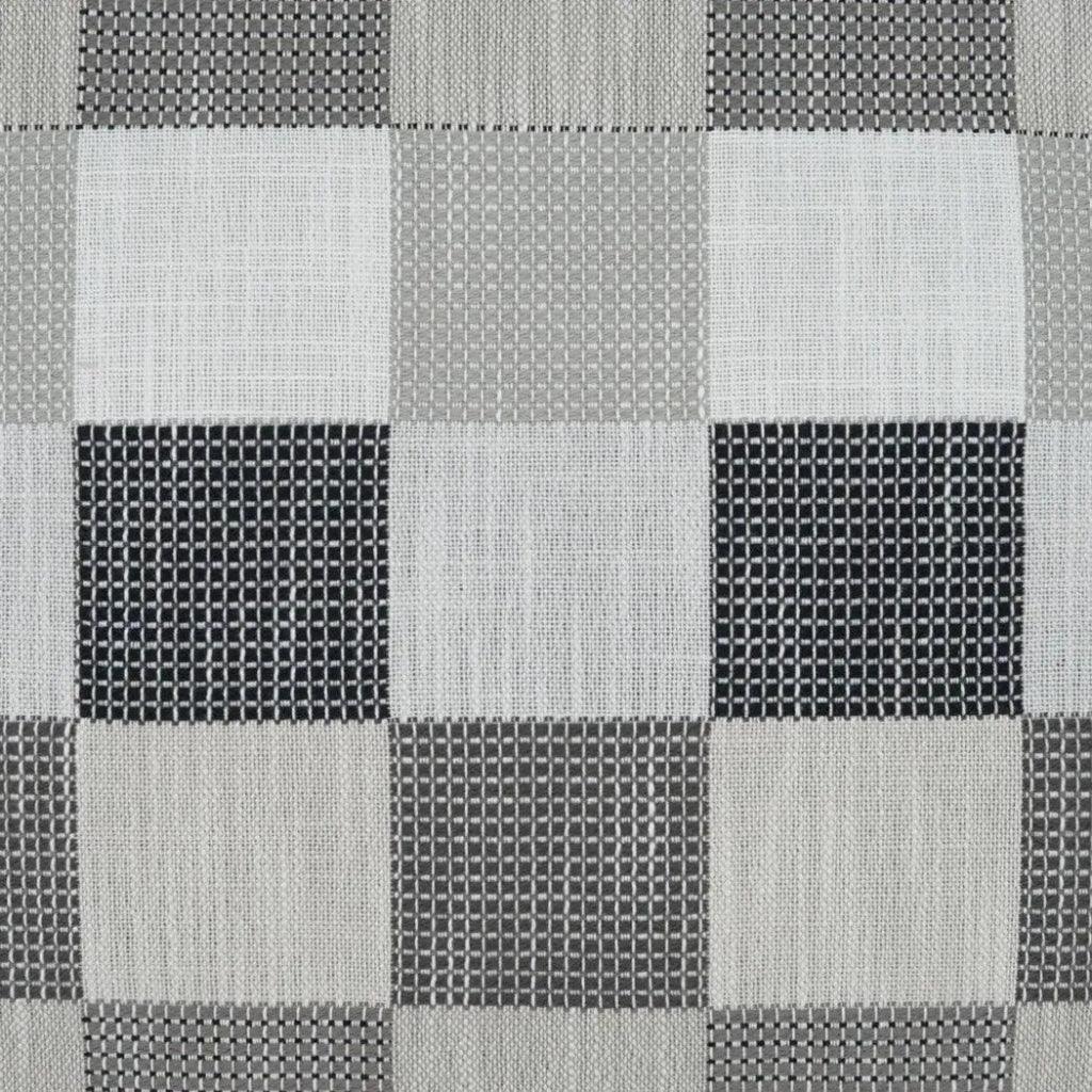 Matney Domino Geometric Grey Large Throw Pillow Insert