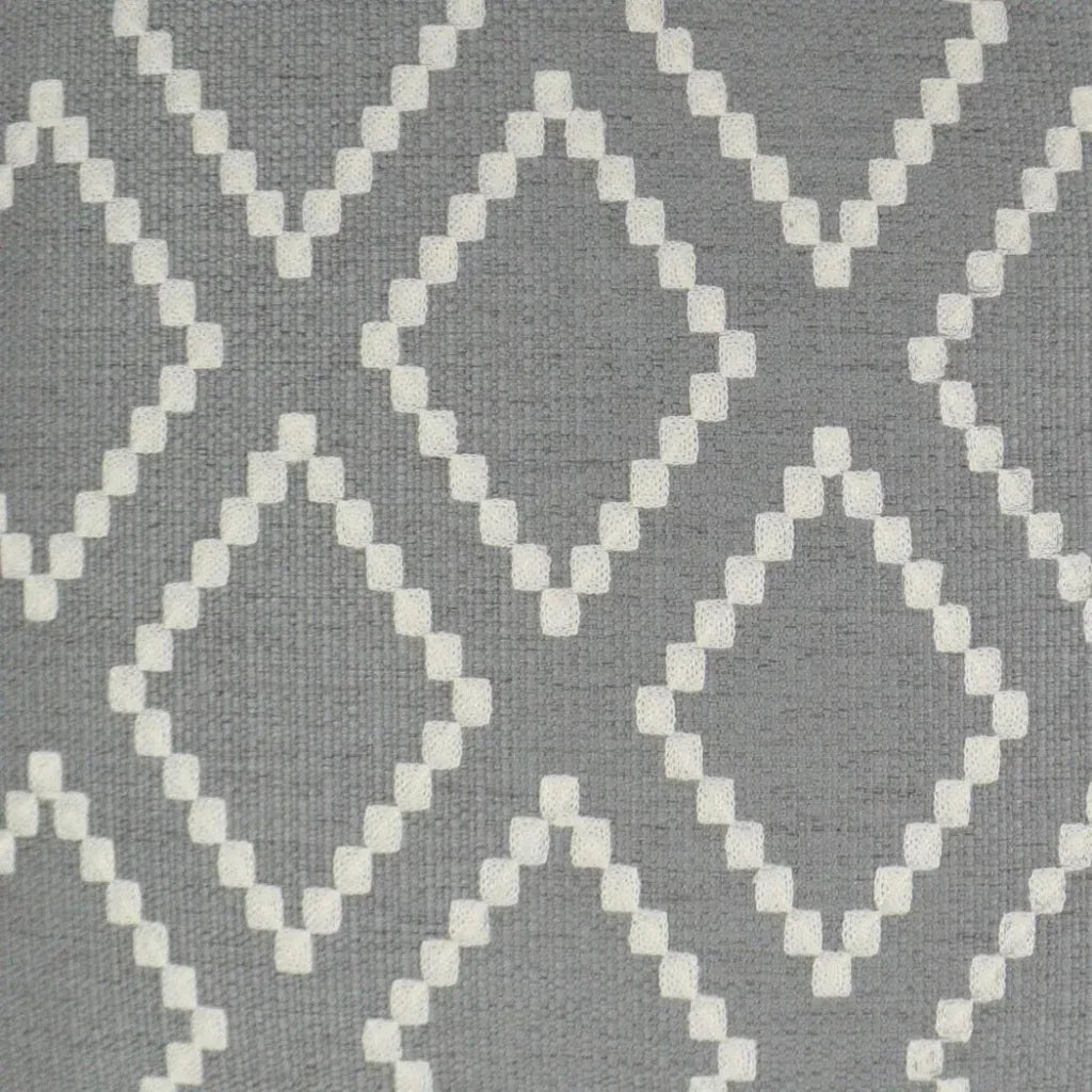 Matteo Smoke Grey Throw Pillow With Insert