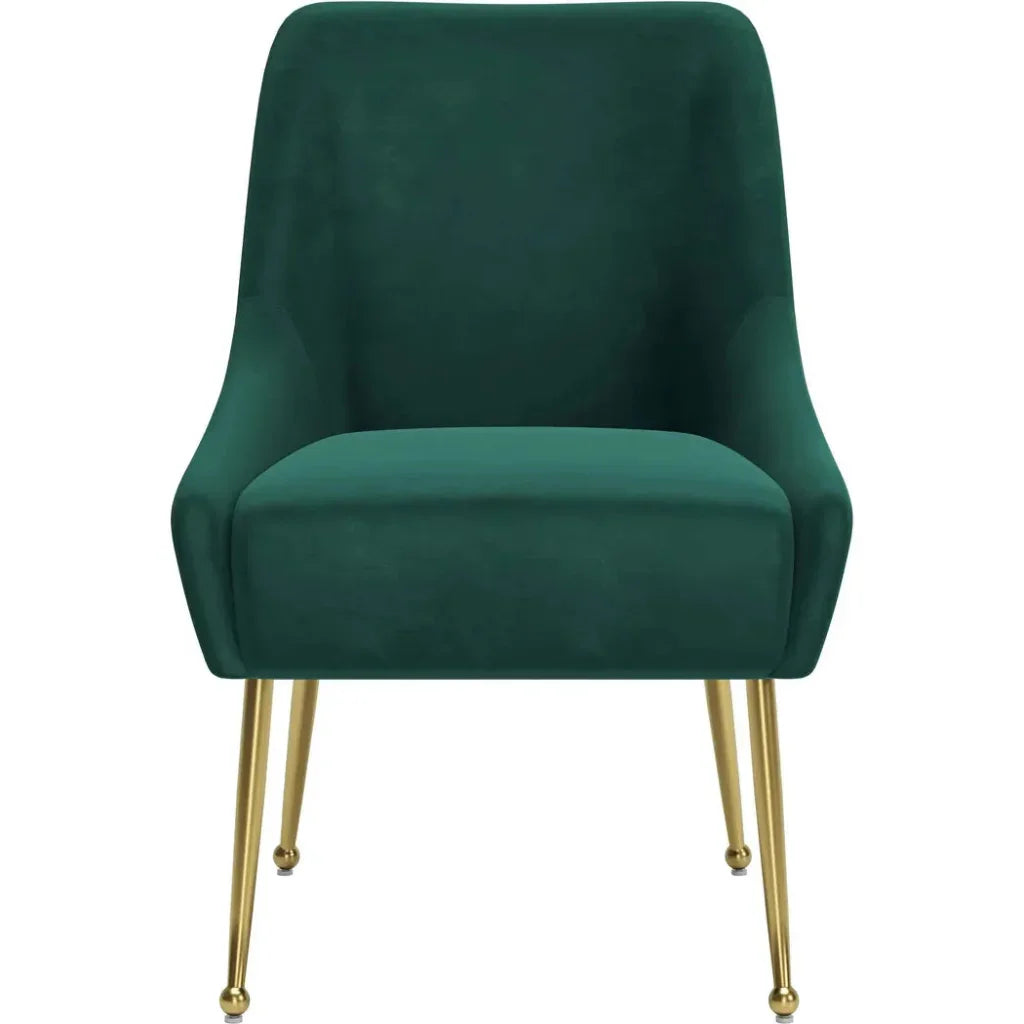 Maxine Performance Fabric Armless Dining Chair