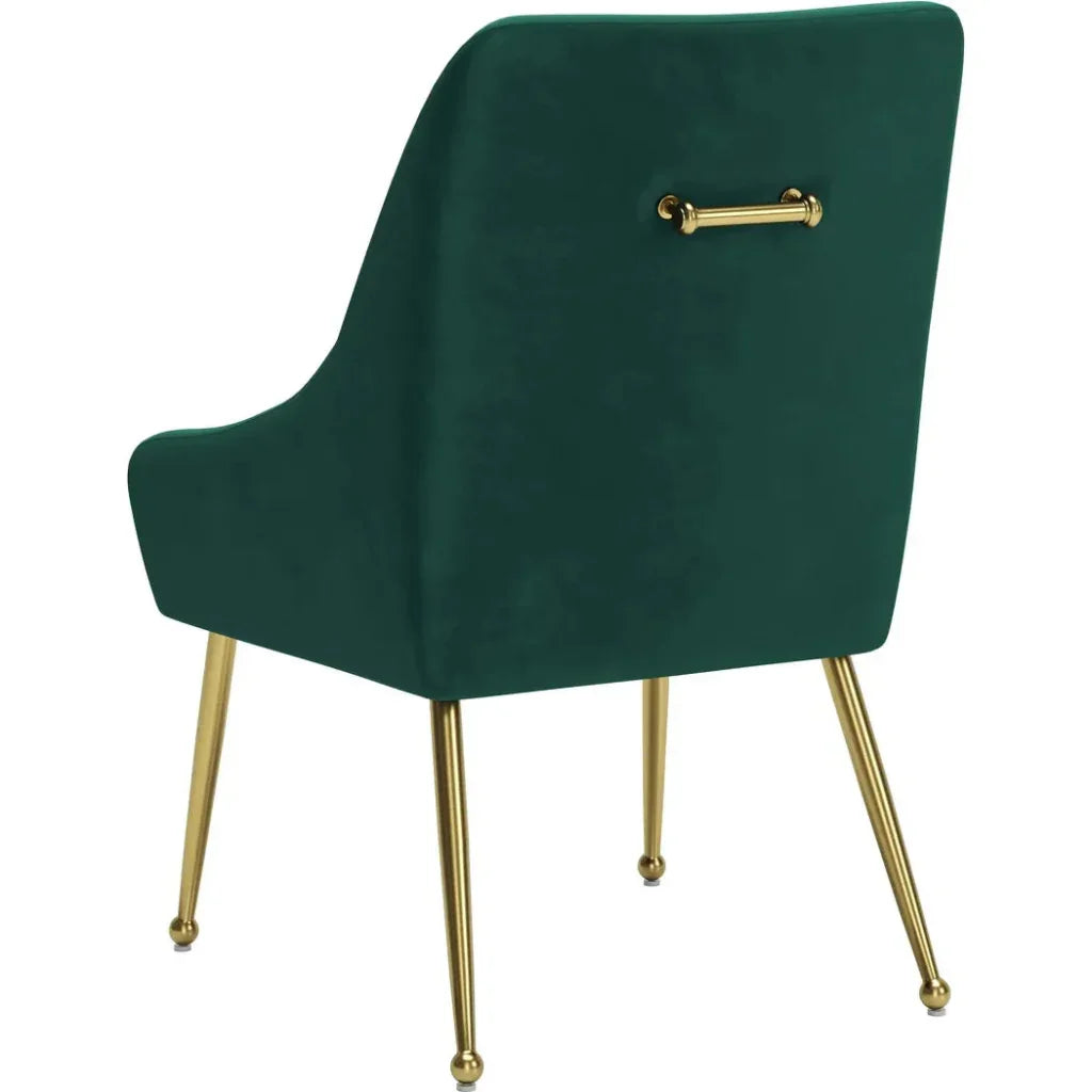 Maxine Performance Fabric Armless Dining Chair