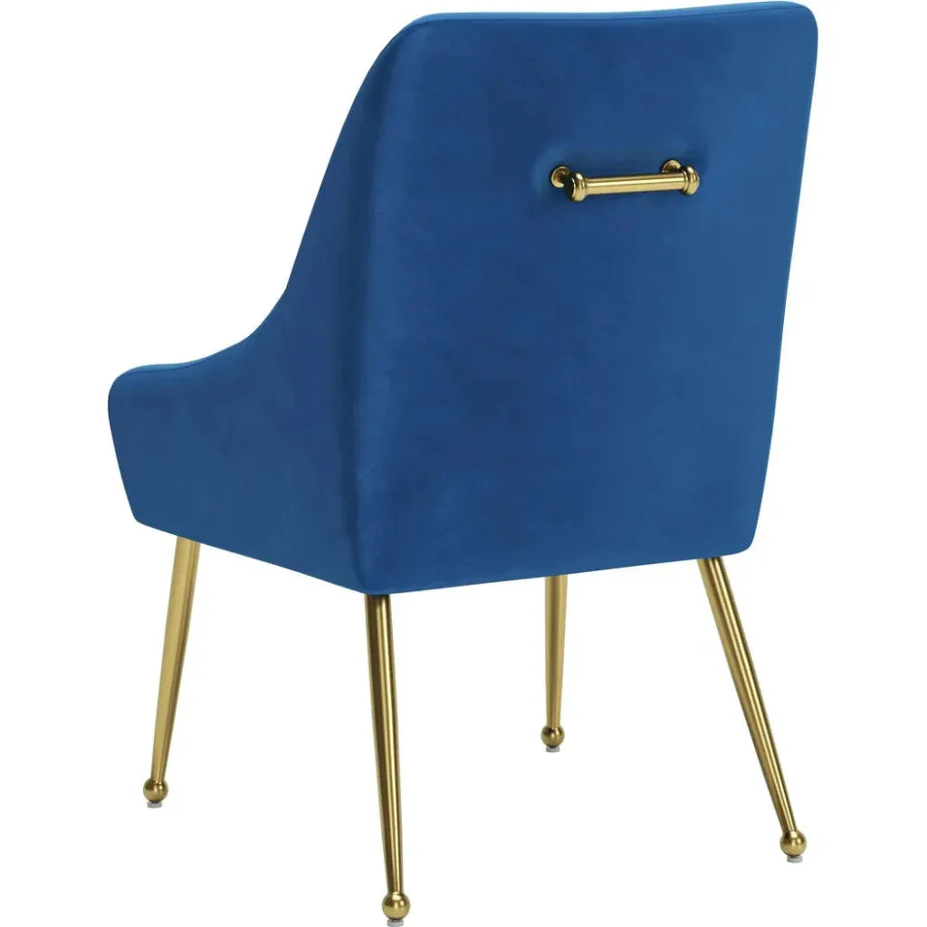 Maxine Performance Fabric Armless Dining Chair