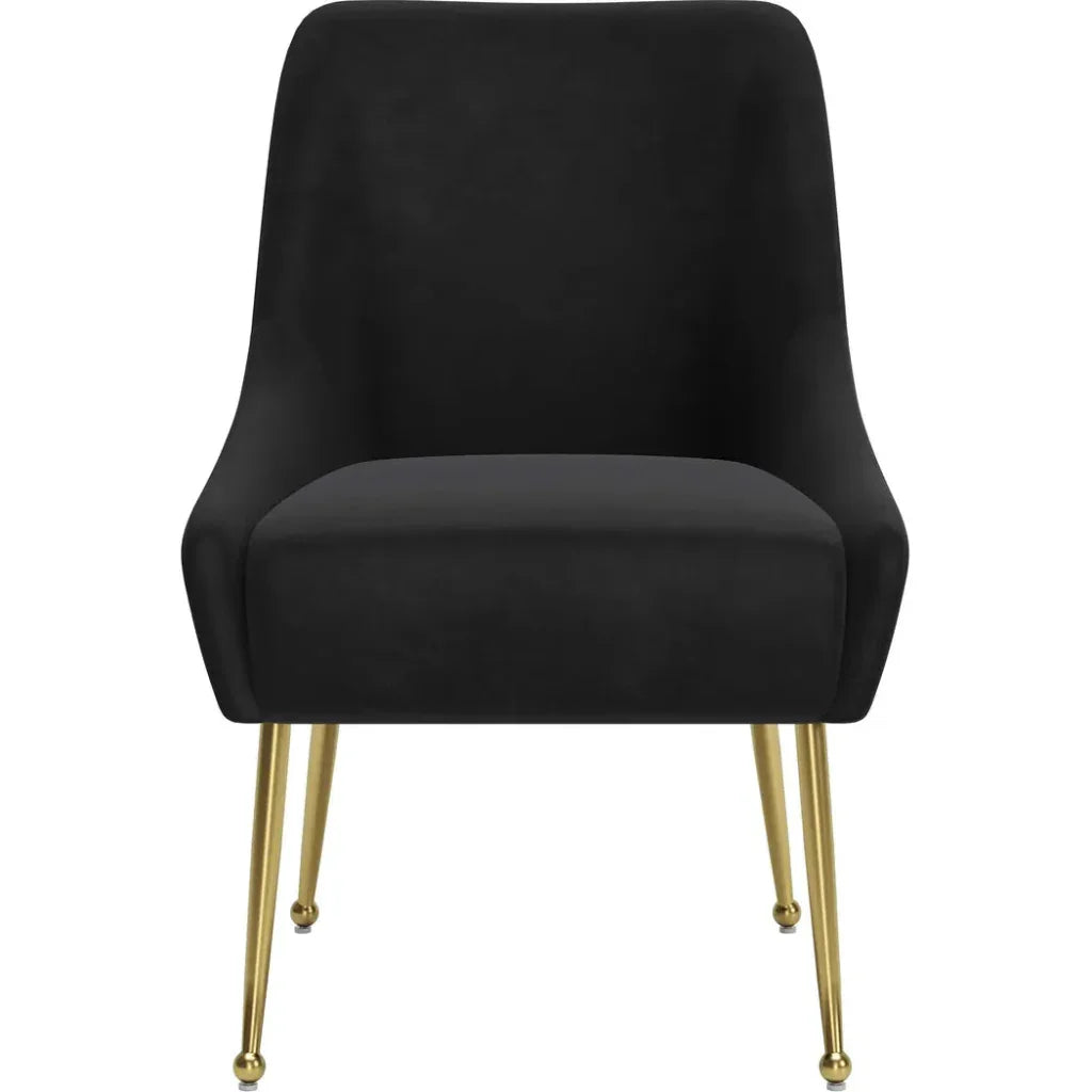 Maxine Performance Fabric Armless Dining Chair