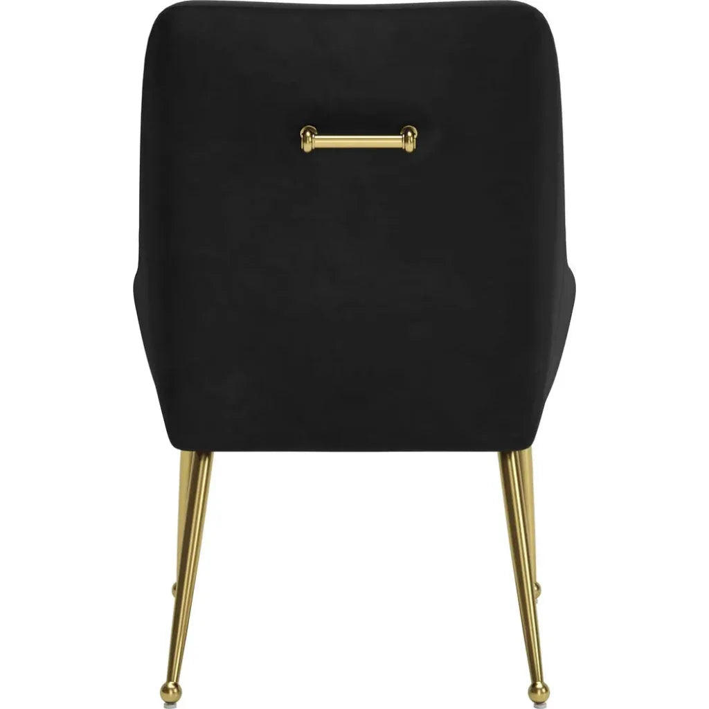 Maxine Performance Fabric Armless Dining Chair