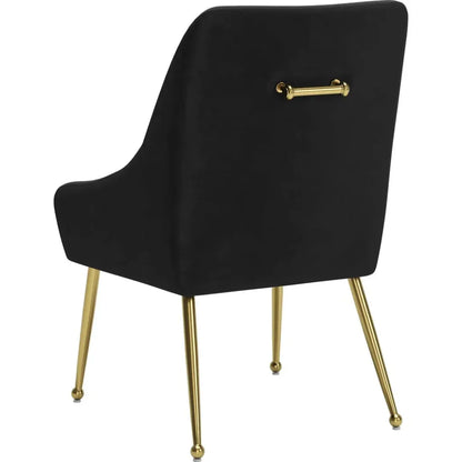 Maxine Performance Fabric Armless Dining Chair