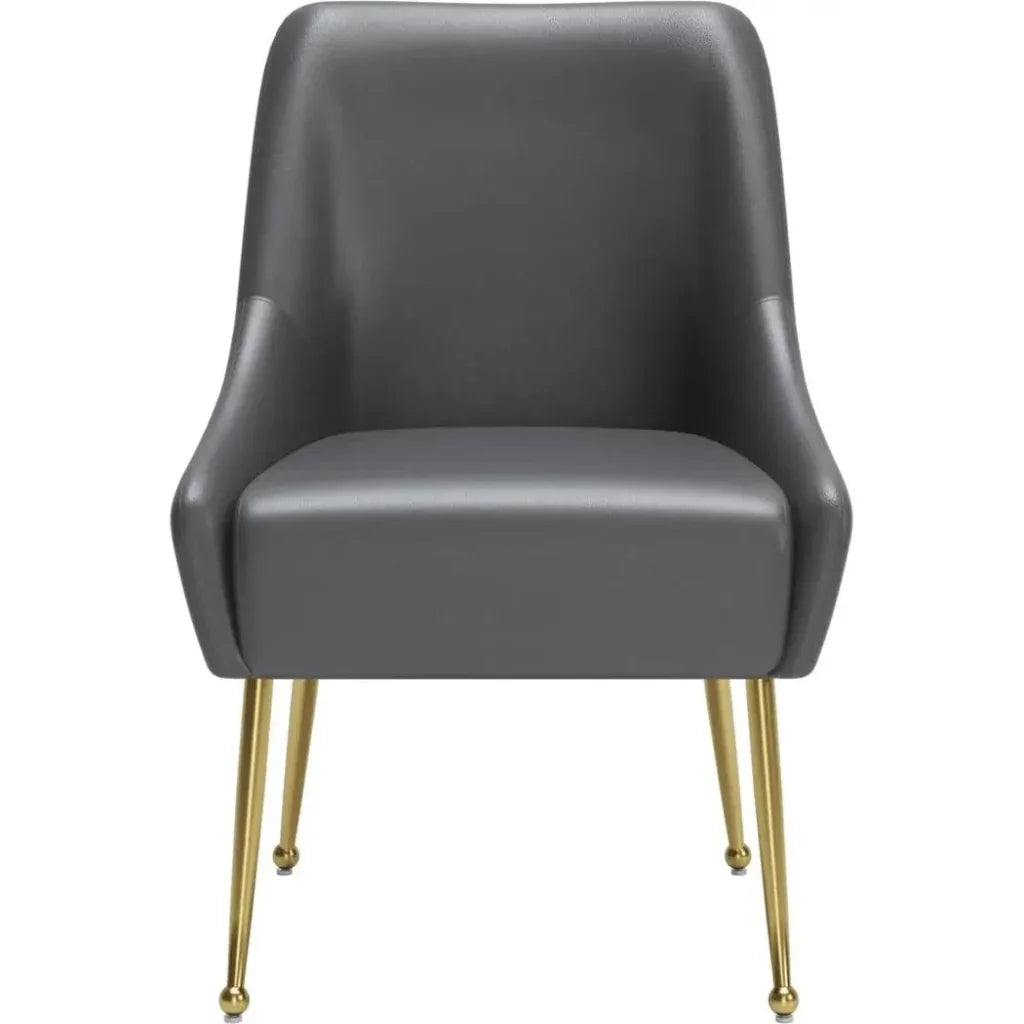 Maxine Performance Fabric Armless Dining Chair