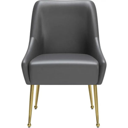 Maxine Performance Fabric Armless Dining Chair