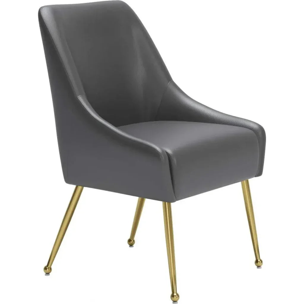 Maxine Performance Fabric Armless Dining Chair