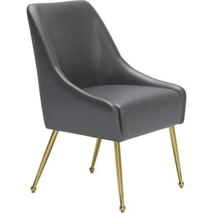 Maxine Performance Fabric Armless Dining Chair