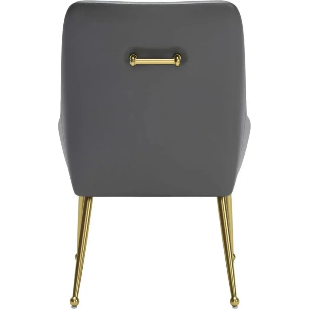 Maxine Performance Fabric Armless Dining Chair