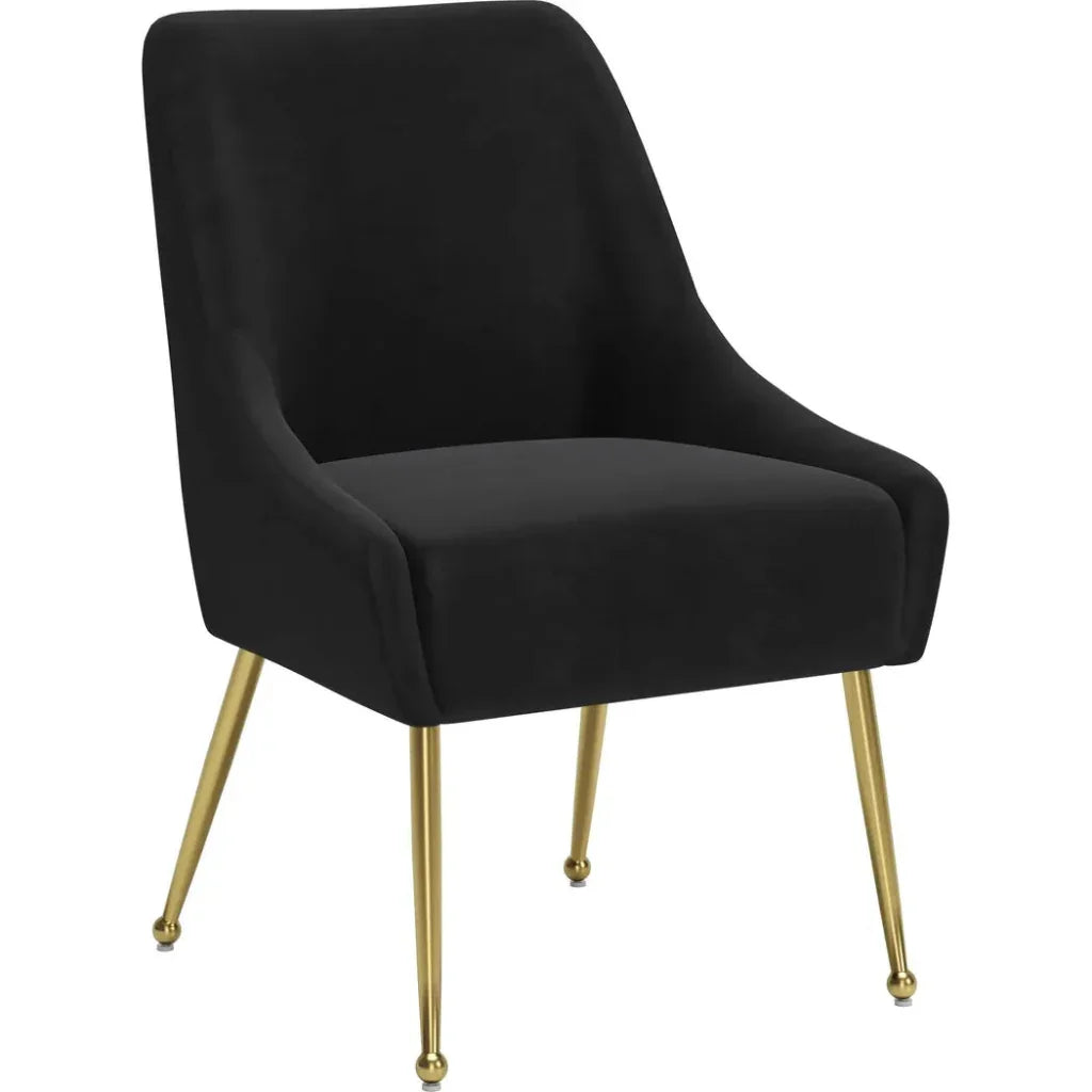 Maxine Performance Fabric Armless Dining Chair