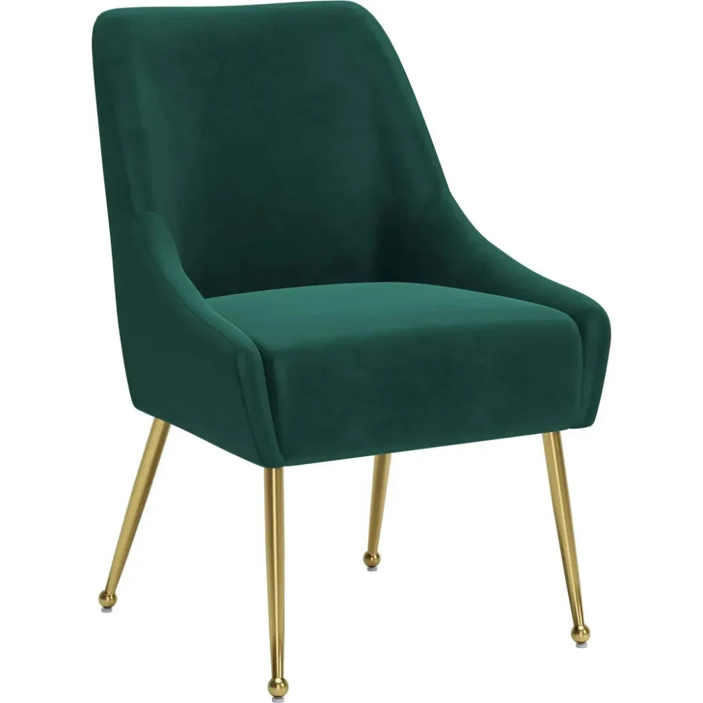 Maxine Performance Fabric Armless Dining Chair