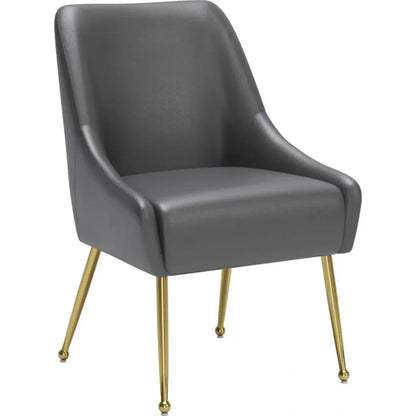 Maxine Performance Fabric Armless Dining Chair