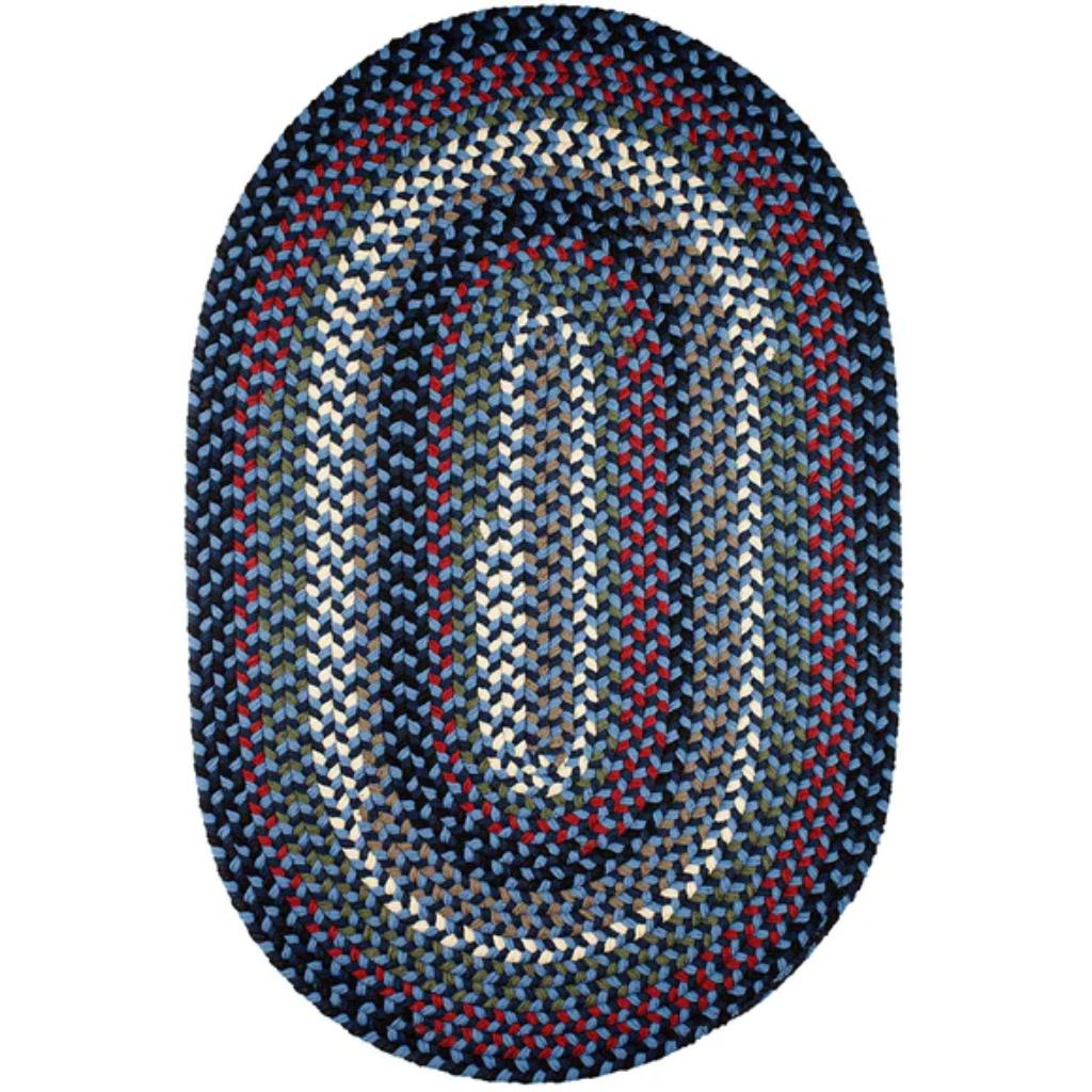 Mayflower Braided Oval Reversible Area Rugs