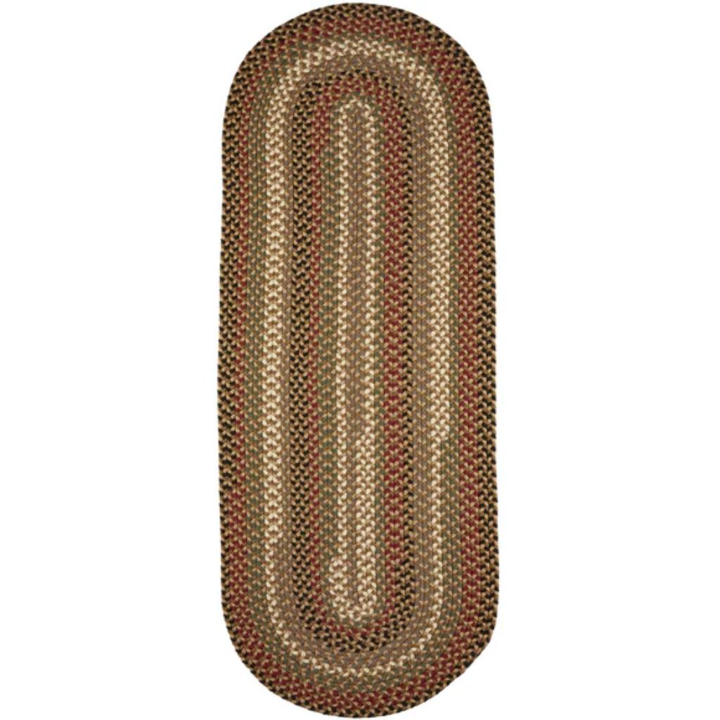 Mayflower Braided Runner Reversible Area Rugs