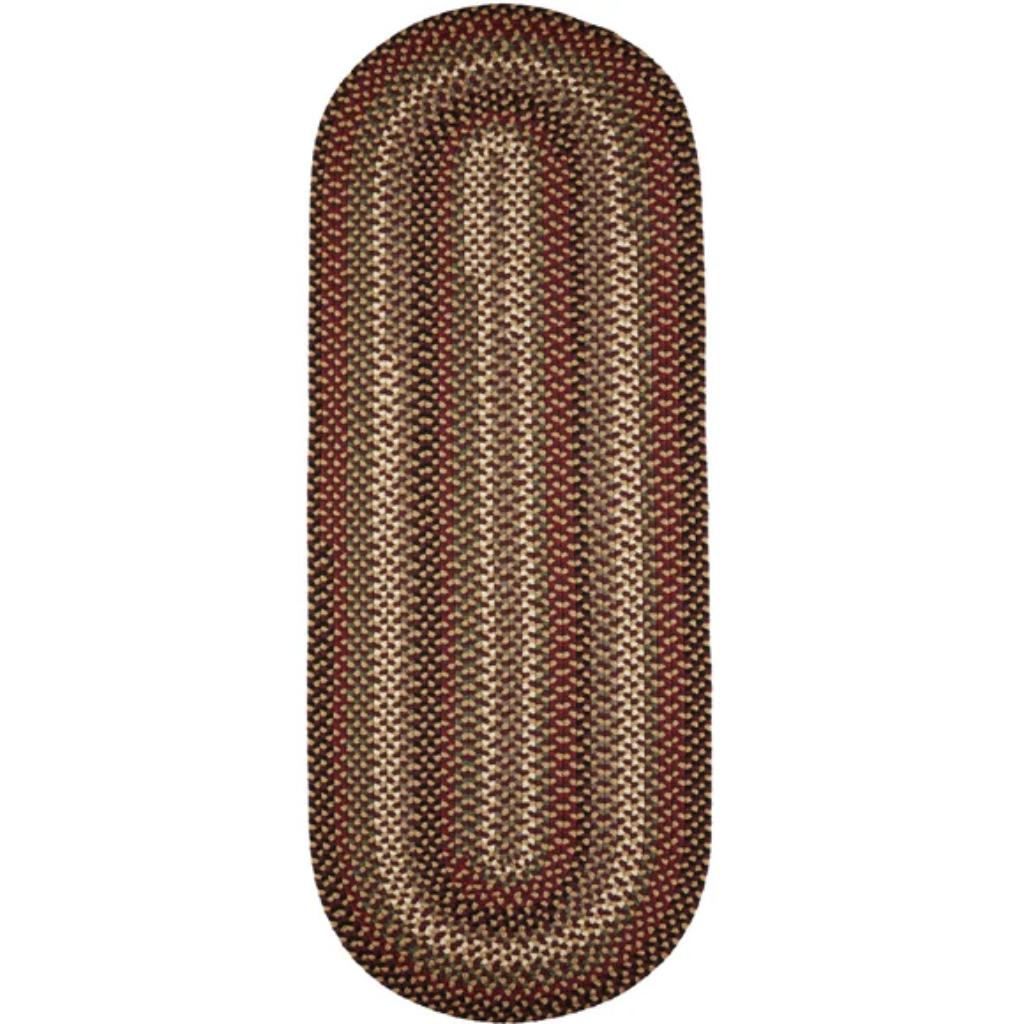 Mayflower Braided Runner Reversible Area Rugs