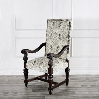 Mayorca Fabric Traditional Armchair